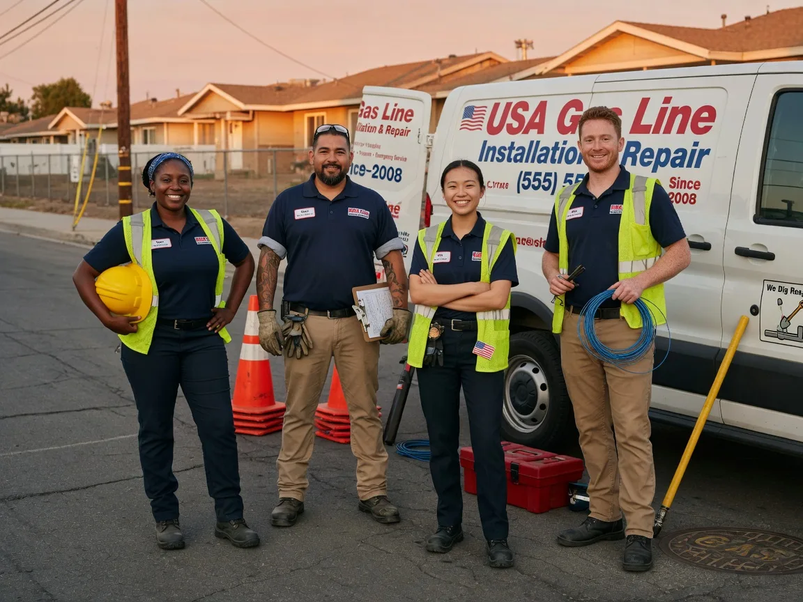 Gas Line Installation company in Arenzville, IL